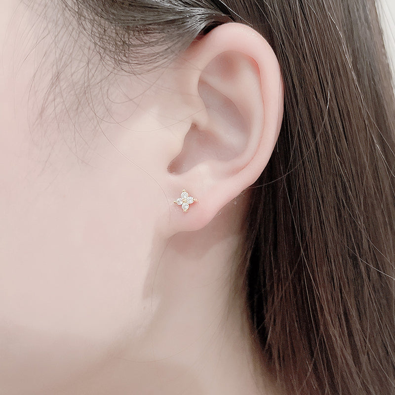 pixie stud earrings