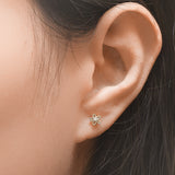 flora stud earrings